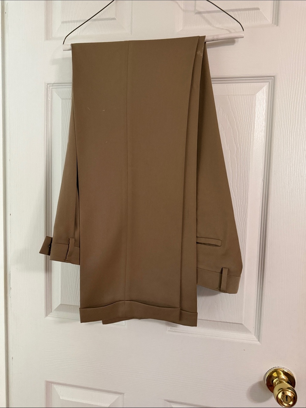 Louis Raphael Men's Dress Pants - Camel Brown